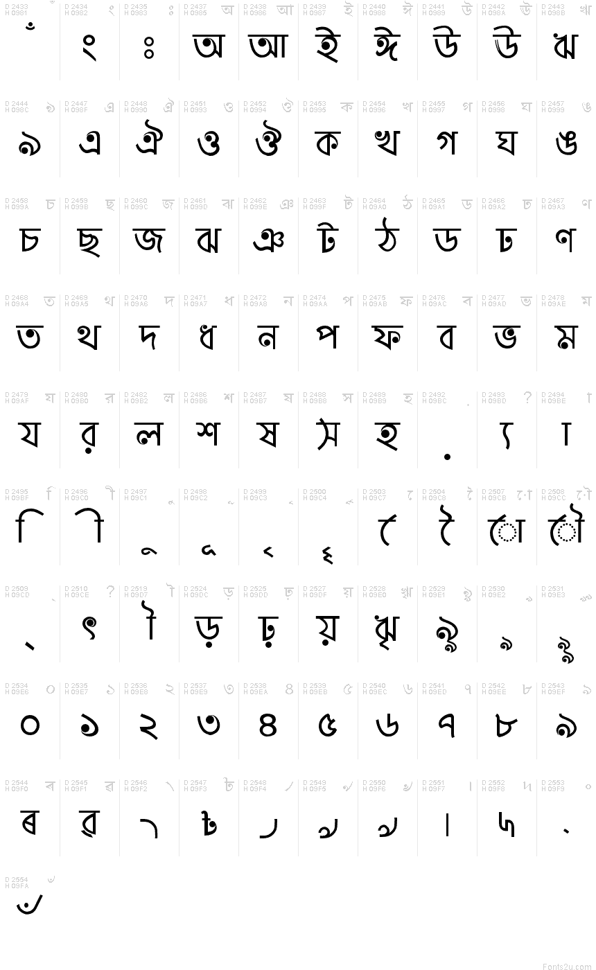 bangla font for photoshop mac